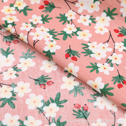Printed Cotton Woven 100% Cottons Poplin Fabric